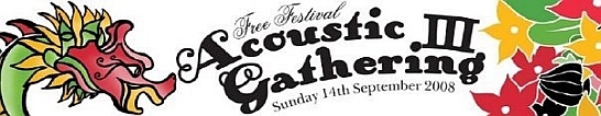 Acoustic Gathering 3, Sunday 14th September 2008 at Peasholm Park, Scarborough, UK